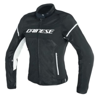 Dainese AIR-FRAME D1 dámská letní textilní bunda černá/bílá vel.46